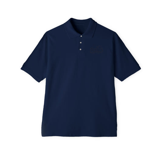 Piqué ChokeFoot Polo Shirt — Subtle Chest Logo Golf & Casual Polo