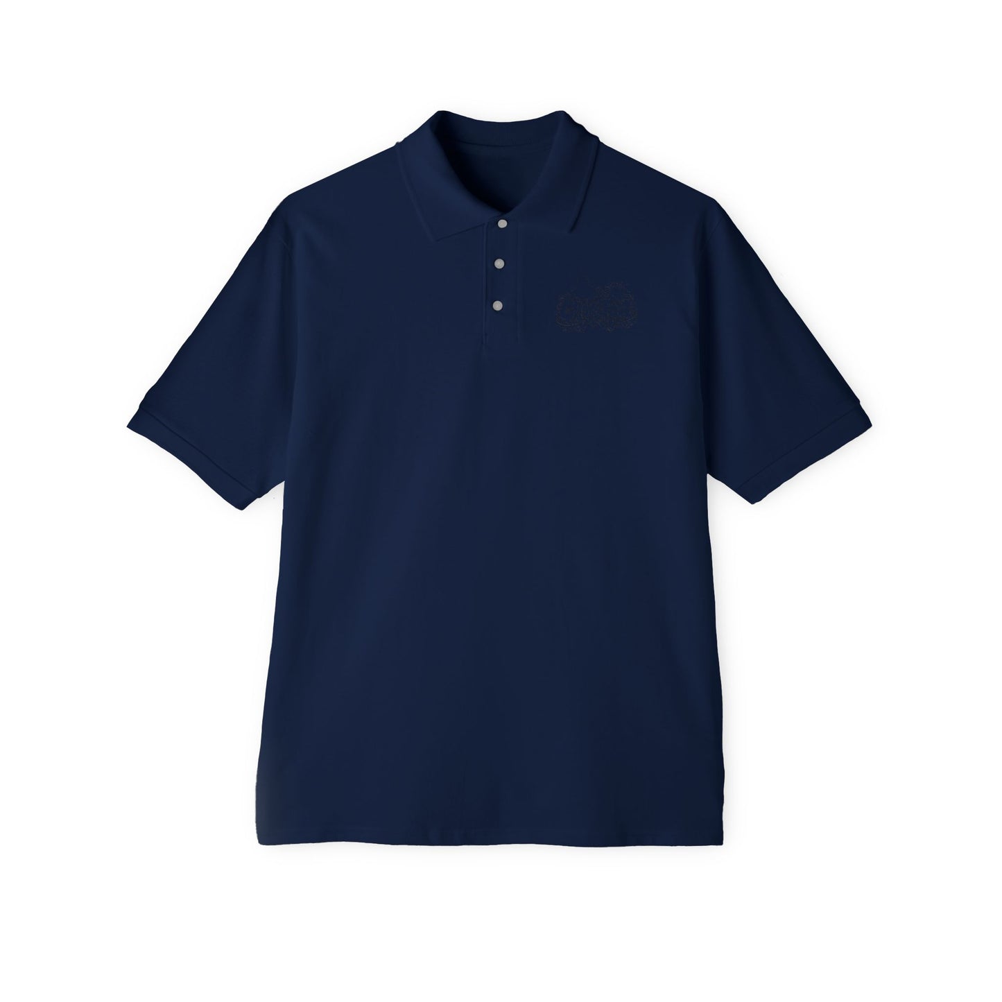 Piqué ChokeFoot Polo Shirt — Subtle Chest Logo Golf & Casual Polo