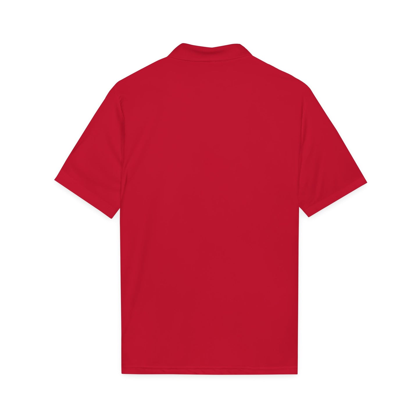 Embroidered Crew Polo — ChokeFoot Logo Athletic Performance Shirt