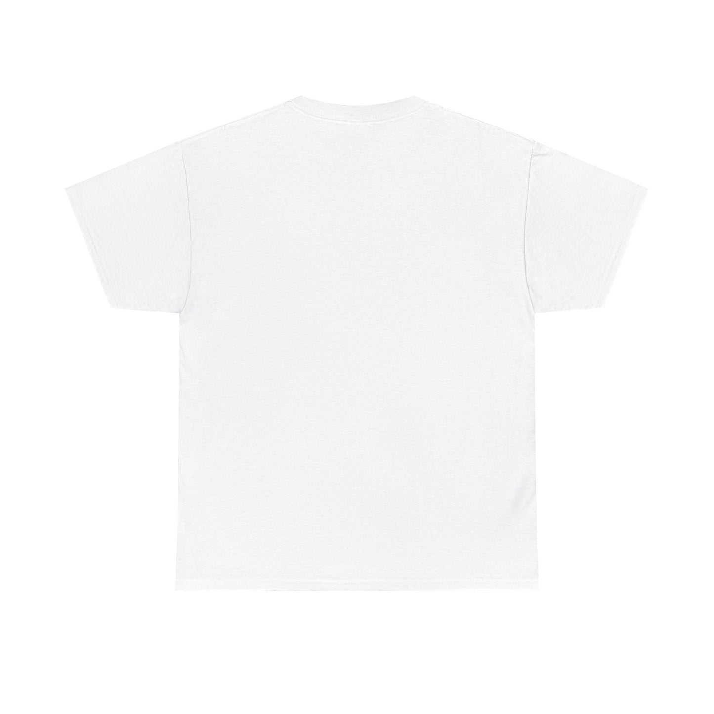 ChokeFoot Patch Tee — Minimal White T‑Shirt with Small ChokeFoot Badge