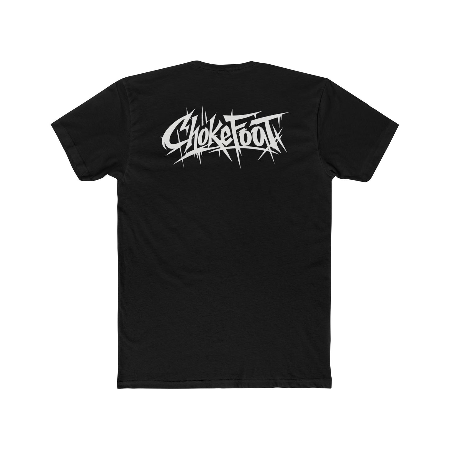 ChokeFoot Graffiti Logo Tee — Cotton Crew Shirt