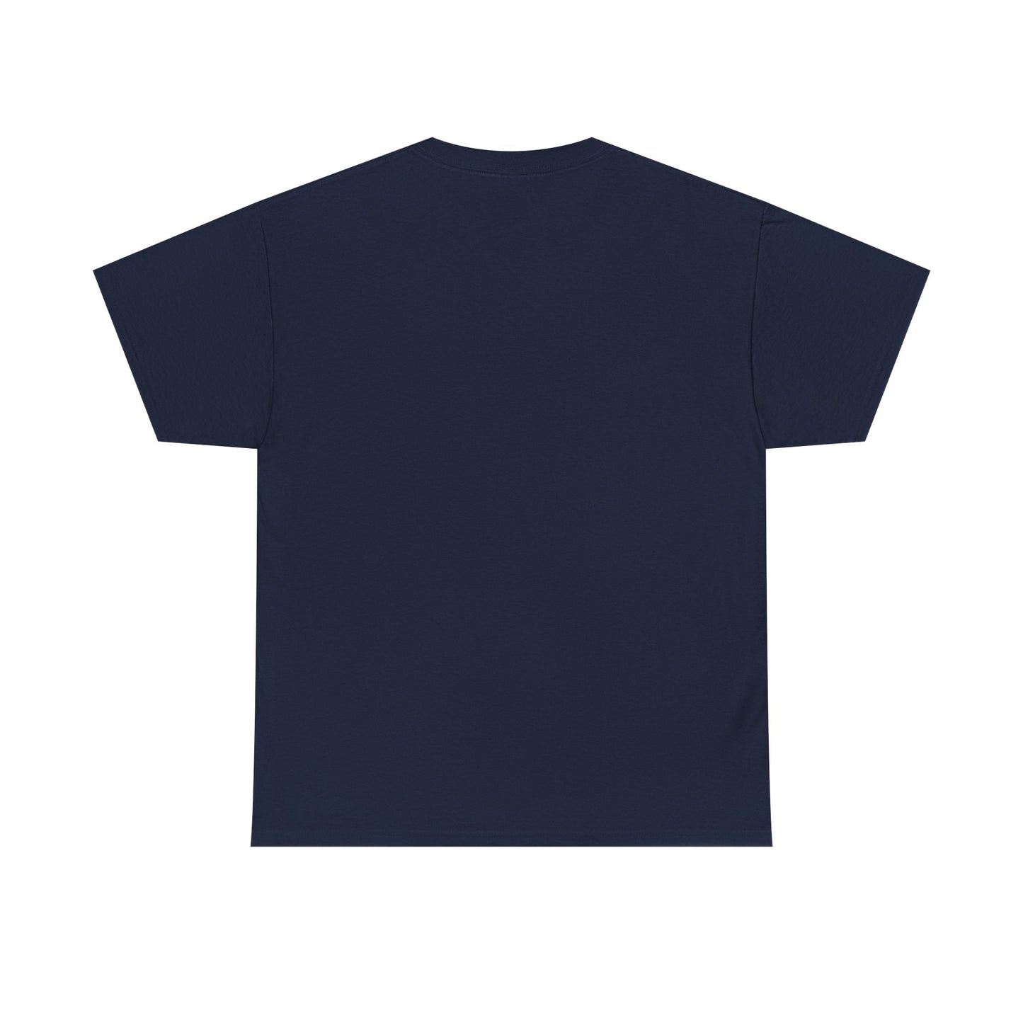 ChokeFoot Patch Tee — Minimal White T‑Shirt with Small ChokeFoot Badge
