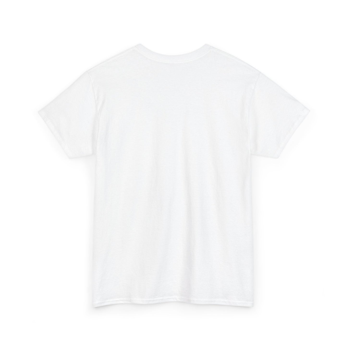 ChokeFoot Patch Tee — Minimal White T‑Shirt with Small ChokeFoot Badge