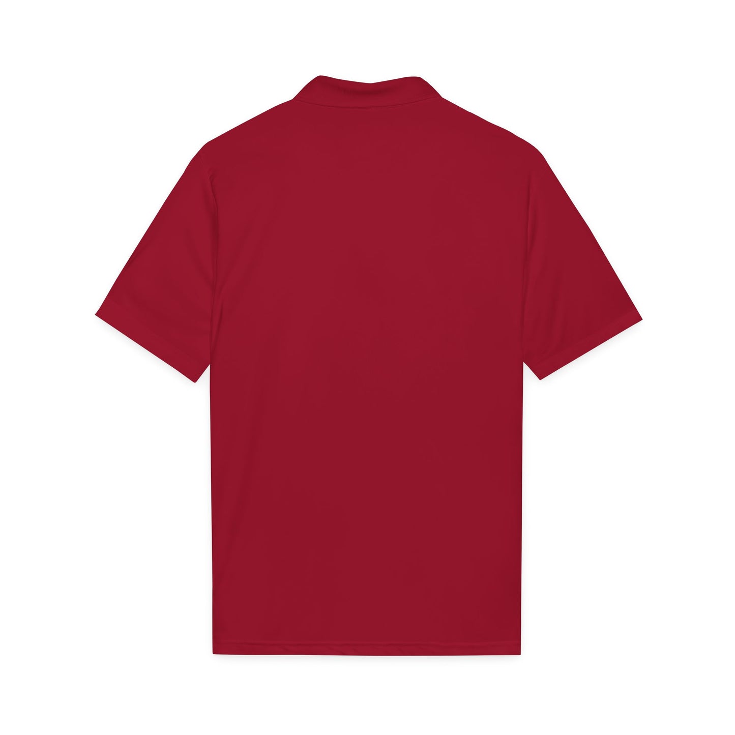 Embroidered Crew Polo — ChokeFoot Logo Athletic Performance Shirt